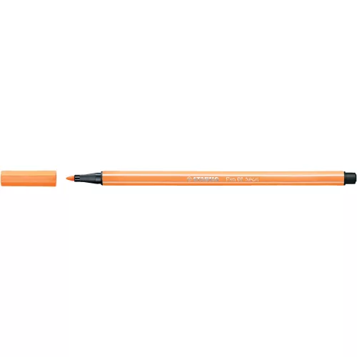 Rostirón, filctoll 1mm, M STABILO Pen 68 neon narancssárga