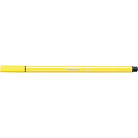 Rostirón, filctoll 1mm, M STABILO Pen 68 citromsárga
