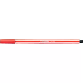 Rostirón, filctoll 1mm, M STABILO Pen 68 piros