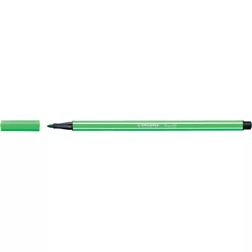 Rostirón, filctoll 1mm, M STABILO Pen 68 levél zöld