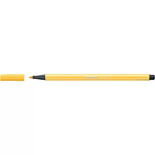 Rostirón, filctoll 1mm, M STABILO Pen 68 sárga