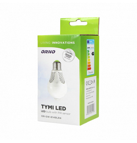 Orno OR-SW-6149LR4 LED Égő Mozgásérzékelővel