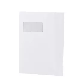   Boríték TC/4 szilikonos bélésnyomott bal ablak 50x100 ablak bal oldalról 20mm felülről 52mm Bluering® fehér