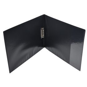 Villámzáras mappa A3, fekvő műanyag, Bluering®, fekete