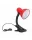 Orno / Virone DL-3/R LATSA Piros Csiptetős Asztali Lámpa