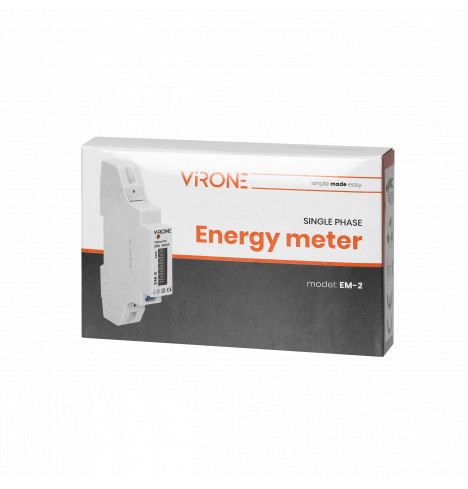 Orno / Virone EM-2 Egyfázisú Fogyasztásmérő