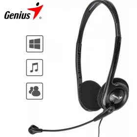 Mikrofonos fejhallgató Genius HS-200C