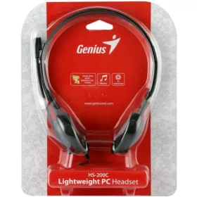 Mikrofonos fejhallgató Genius HS-200C