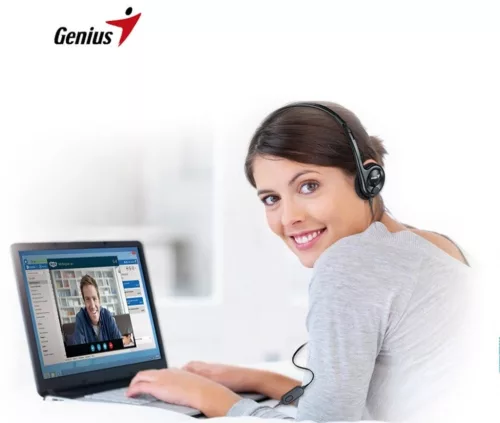 Mikrofonos fejhallgató Genius HS-200C