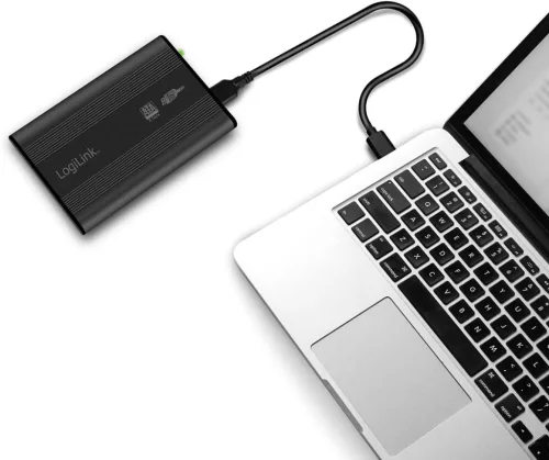 2.5" HDD külső ház USB 3.0 LogiLink UA106