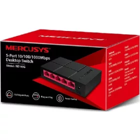 5 portos Gigabit switch Mercusys MS105G 
