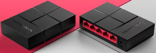 5 portos Gigabit switch Mercusys MS105G 