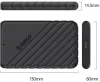 2.5" HDD ház USB 3.0 Orico 25PW1-C3-BK-EP