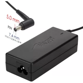 Laptop töltő utángyártott 65W Akyga (Dell)