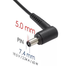 Laptop töltő utángyártott 65W Akyga (Dell)