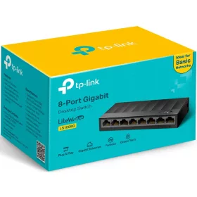 8 portos Gigabit switch TP-LINK LS1008G