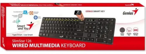 Genius SlimStar 126 vezetékes billentyűzet