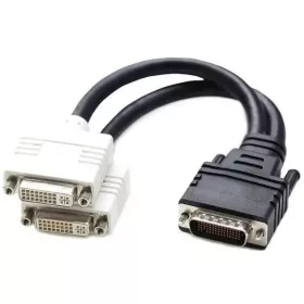 DMS-59/2xDVI-I kábel 10 cm