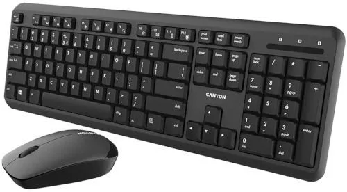 Canyon HSETW02 vezeték nélküli billentyűzet és egér 