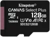 128 GB Micro SD kártya Kingston Canvas Select Plus