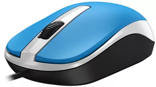 Genius DX-120 kék vezetékes egér