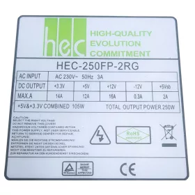 HEC-250FP-2RG 250W TFX tápegység