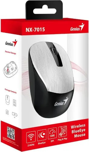 Genius NX-7015 Silver vezeték nélküli egér