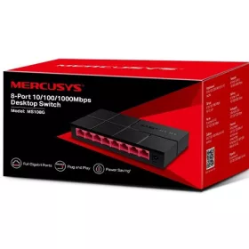 8 portos Gigabit switch Mercusys MS108G 