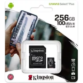 256 GB MicroSD kártya Kingston Canvas Select Plus