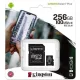 256 GB MicroSD kártya Kingston Canvas Select Plus