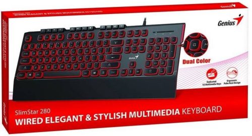 Genius SlimStar 280 vezetékes billentyűzet