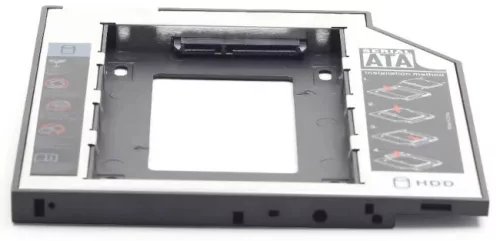 HDD beépítő 2.5" - laptop ODD 12 mm