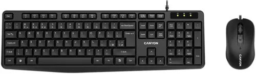 Canyon SET-1 vezetékes billentyűzet és egér