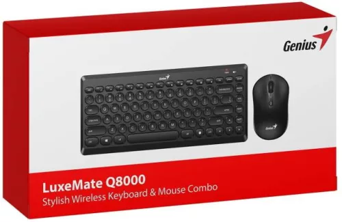 Genius LuxeMate Q8000 vezeték nélküli billentyűzet és egér