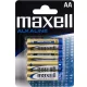  Maxell LR6 AA 1.5V elem (4)
