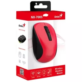 Genius NX-7005 piros vezeték nélküli egér