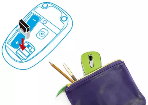 Genius NX-7005 fekete vezeték nélküli egér