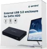 3.5" HDD ház SATA USB 3.0 Gembird