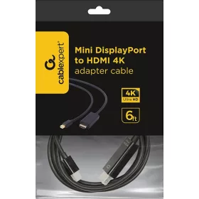 Mini DisplayPort/HDMI kábel 4K 1.80 m - Cablexpert