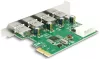 USB 3.0 kártya PCIe 4 port Delock 89363