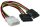  2 x SATA/Molex kábel 25 cm nBASE