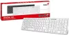 Genius SlimStar 126 billentyűzet fehér