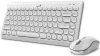 Genius LuxeMate Q8000 vezeték nélküli billentyűzet és egér fehér