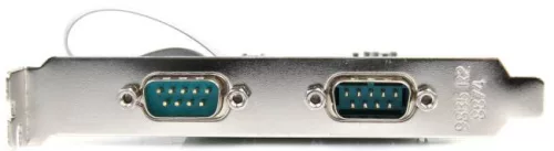 Soros PCIe kártya 2 x 9 PIN Startech 