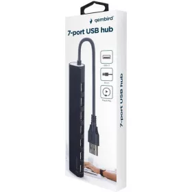  7 portos USB 2.0 HUB Gembird 