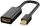Mini DisplayPort/HDMI kábel 15 cm fehér Wiretek