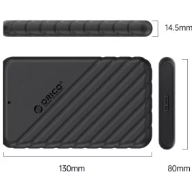 2.5" SATA HDD ház USB 3.0 2.5" Orico 25PW1-U3
