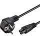 230V notebook töltő kábel 0.8 m NBase