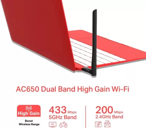USB Wi-Fi Mercusys MU6H AC650