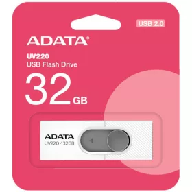 32 GB USB 2.0 pendrive ADATA UV220  fehér
